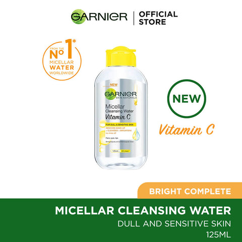 Garnier Micellar Vitamin C Cleansing Water - 125ml