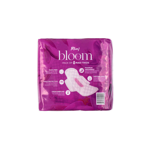 Rivaj Maxi Thick Bloom Sanitary Pads (Extra Large)