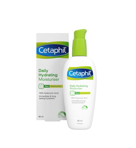 Cetaphil Daily Hydrating Moisturizer Face Sensitive Skin With Hyaluronic Acid 88Ml