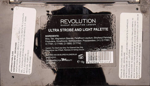 Makeup Revolution, Ultra, Strobe Balm Palette, 8 Shades