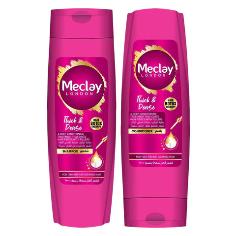 Meclay London Thick & Dense Shampoo (185ml) + Conditioner