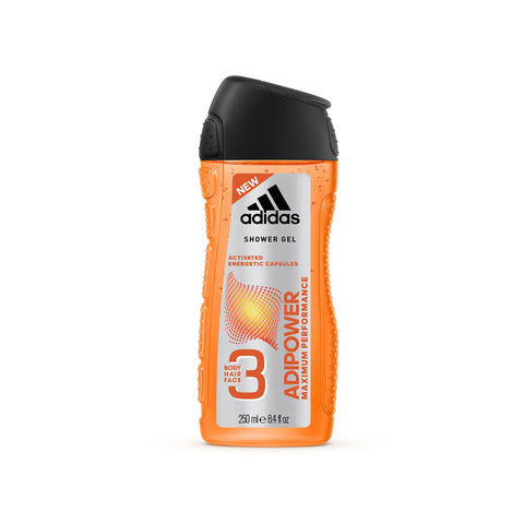 Adidas Men Adipower 3 in 1 Shower Gel 250ml