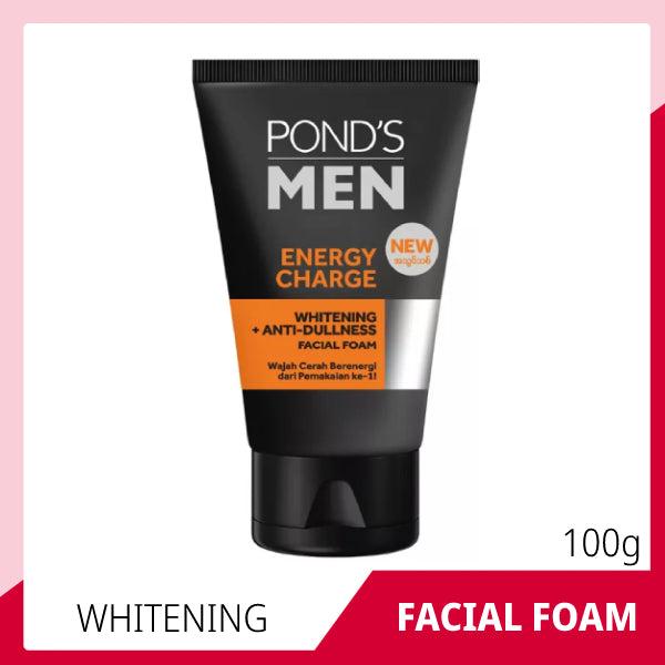 POND'S Men Energy Charge Whitening Facial Foam - 100g - Cozmetica