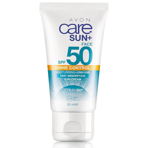 Avon Care Sun+ For Face Spf 50 Shine Control 50Ml – Markazia